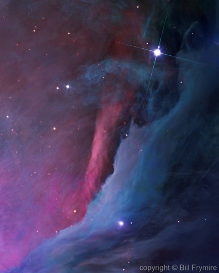 nebula with stars