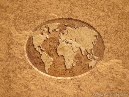 beveled-embossed-flat-world-map-stone