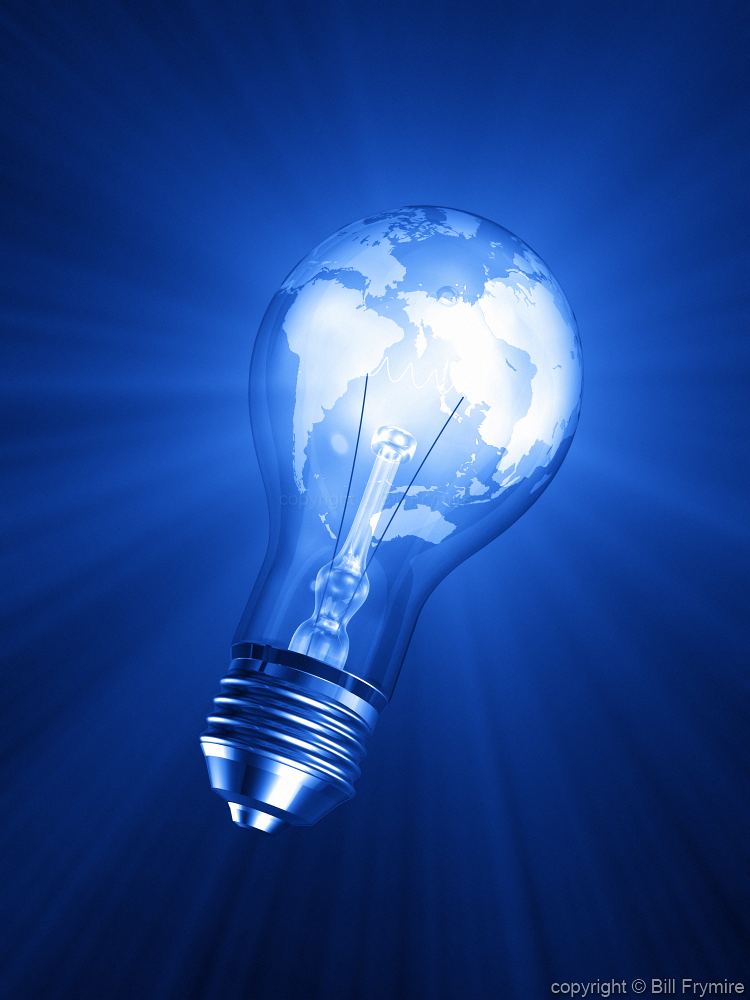 worldmaplightbulbideasglowilluminate Bill FrymireBill Frymire