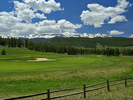 golf course near Breckenridge Colorado