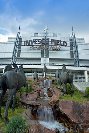 INVESCO Field entrance Denver Colorado