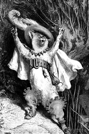 Gustave Dore illustration Puss in Boots