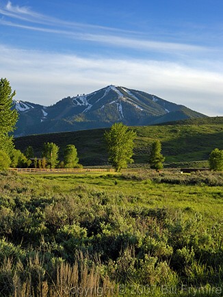 summer in Sun Valley Idaho USA