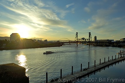 Williamette River Portland Oregon