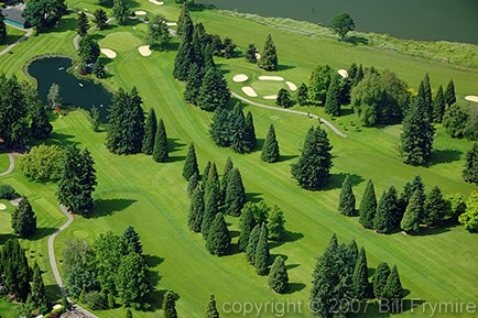 golf course Portland Oregon USA