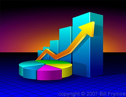 upward moving graph