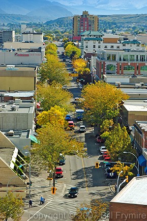 downtown Kamloops