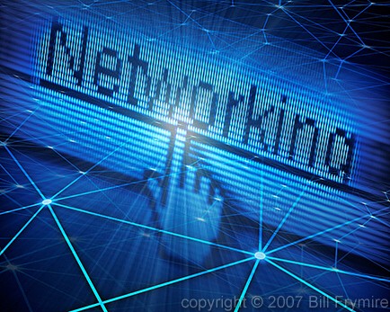 networking computer screen