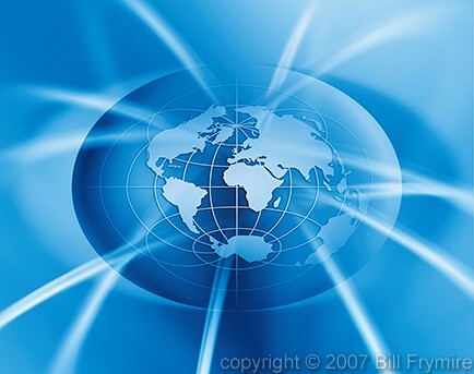 networked world globe