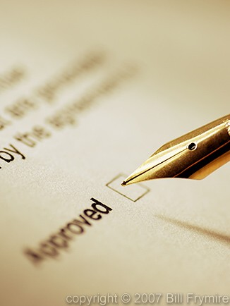 Fountain pen by "approved" checkbox