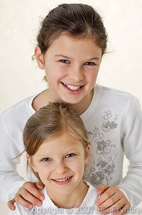 portrait of two sisters