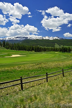 golf course near Breckenridge resort