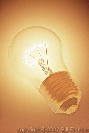 incandescent light bulb<br />