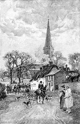 Steeple hunt in England