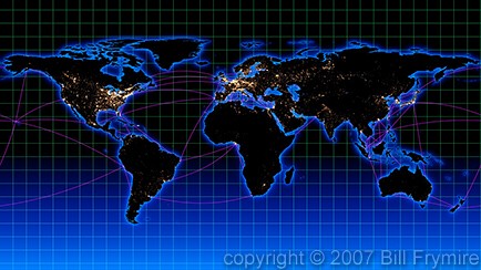 Flat World  on Main Index Maps Maps World Flat World Population Map
