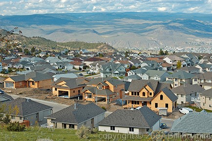construction of residential neighborhood