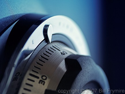 combination safe dial