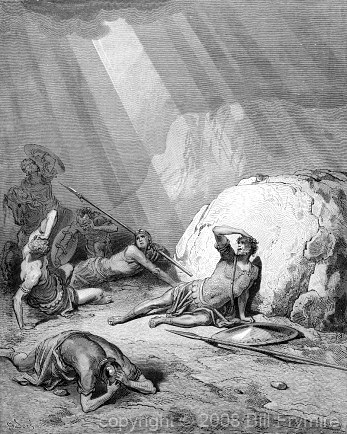 Gustave Dore illustration of conversion of St Paul