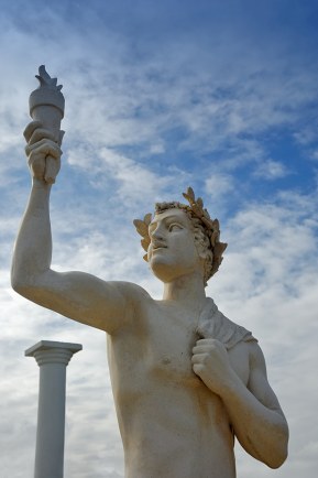 Statue of Torch Bearer, Melia las Dunas, Cuba