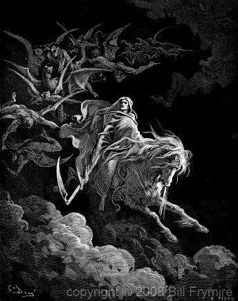 Gustave Dore illustration of the Vision of Death