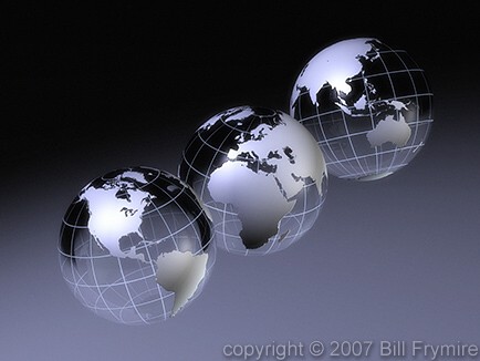 silver wire globes