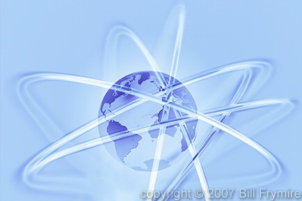 networked world globe