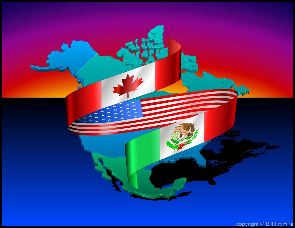 nafta map