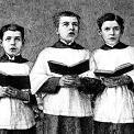 Altar boys singing 