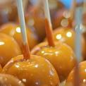 Caramel covered apples