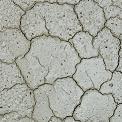 dried mud at Bonneville Salt Flats