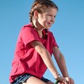 girl on teeter-totter