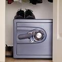 small home safe in closet