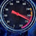 gauge with high reading