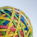 elastic band ball