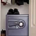 small home safe in closet