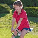 girl on teeter-totter