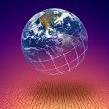 wire globe earth on circuits