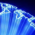 fiber optic world map